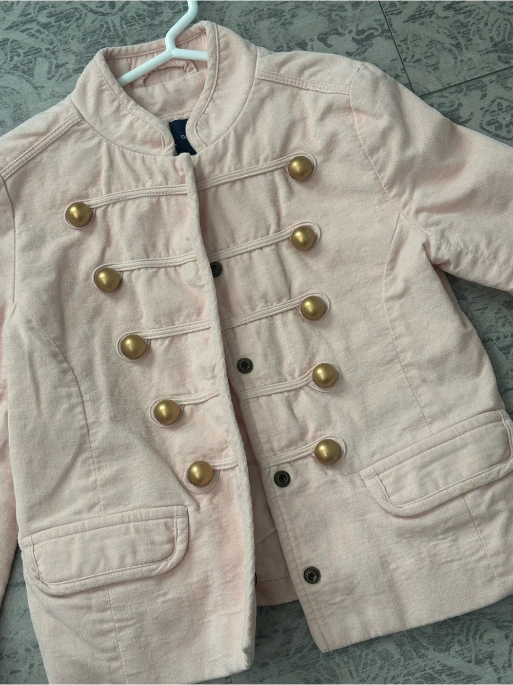 GAP / GapKids Pink Military Army Marching Band Jacket Girls | SZ S